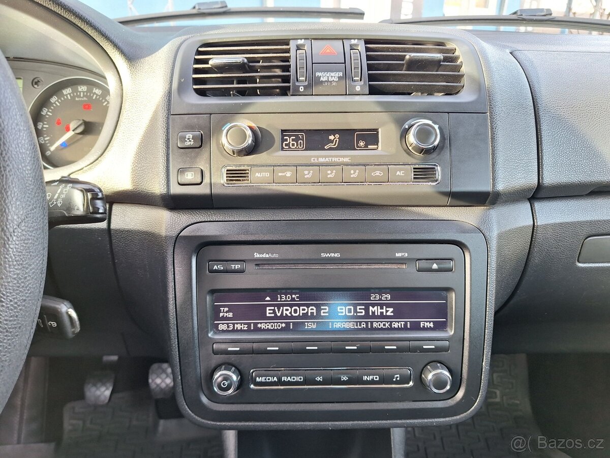 Škoda Roomster, 1,2TDi PANORAMA, 1. MAJITEL - 9