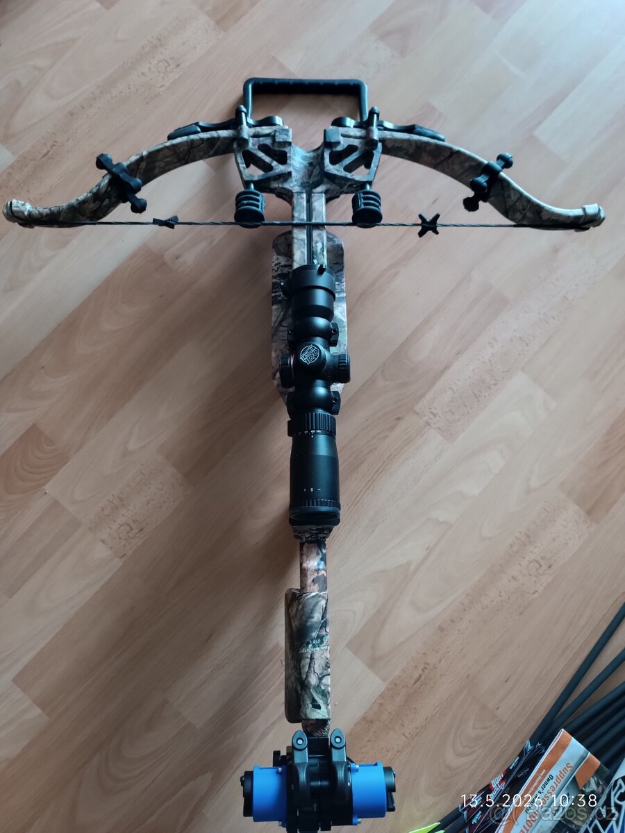 kuše Excalibur Micro Suppressor 400TD..+doplňky..Nova - 9