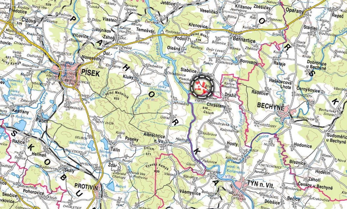 Zemědělská půda, prodej, Písecká Smoleč, Slabčice, Písek - 9