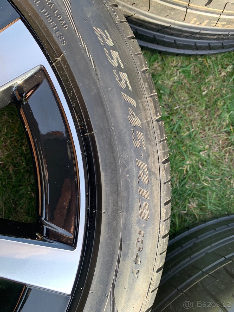 NOVÁ Original kola Mercedes S Class 255/45/19 letní - 9