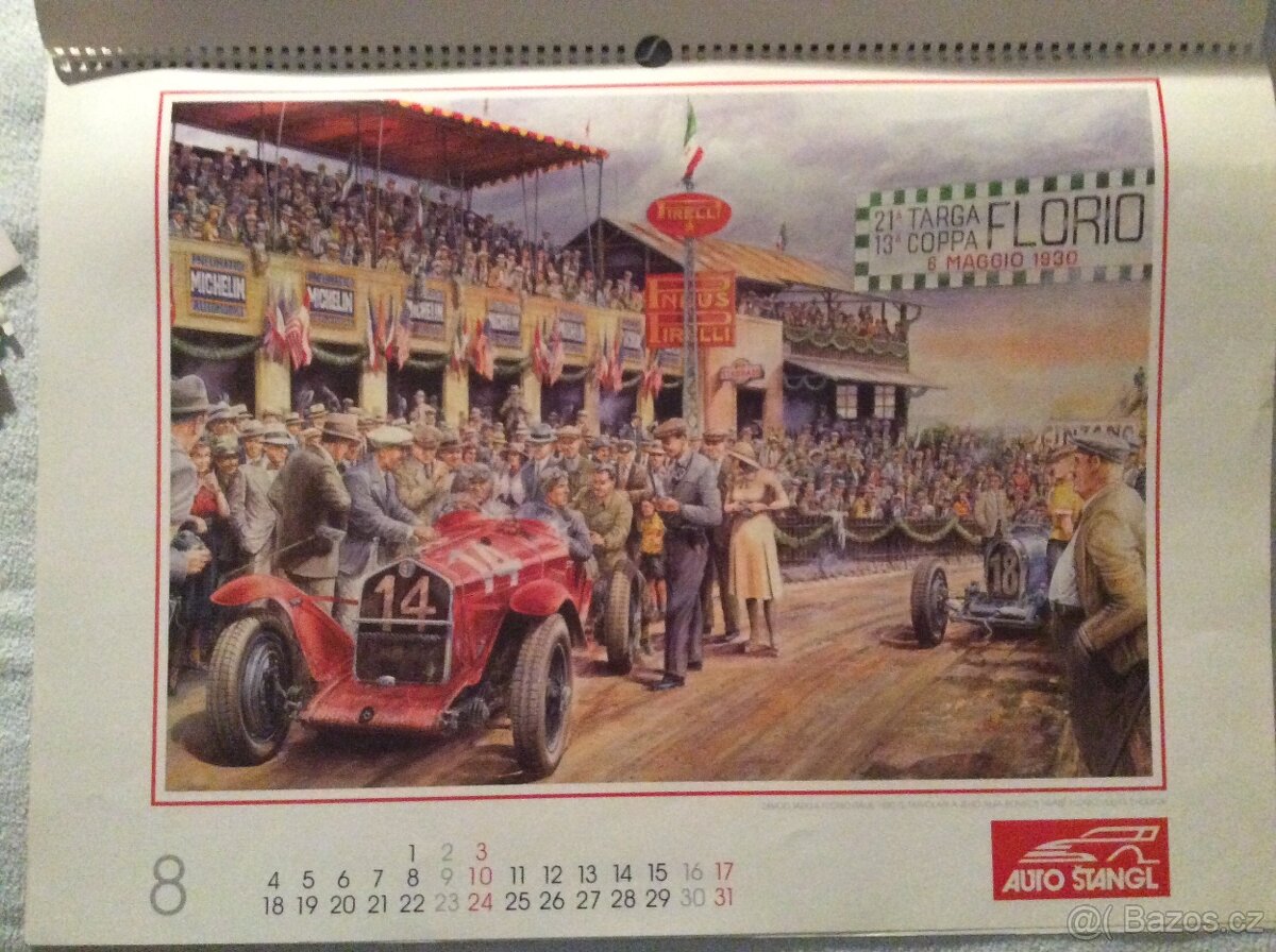 Nástěnný kalendář od Zapadlíka rok 1997 - 9