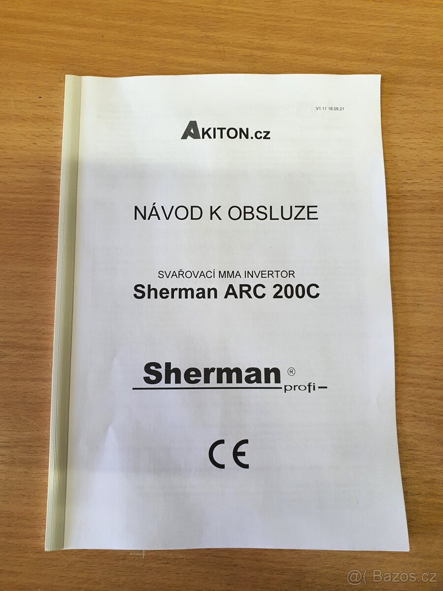ARC 200C nová PROFI svářečka na elektrody a TIG - 9