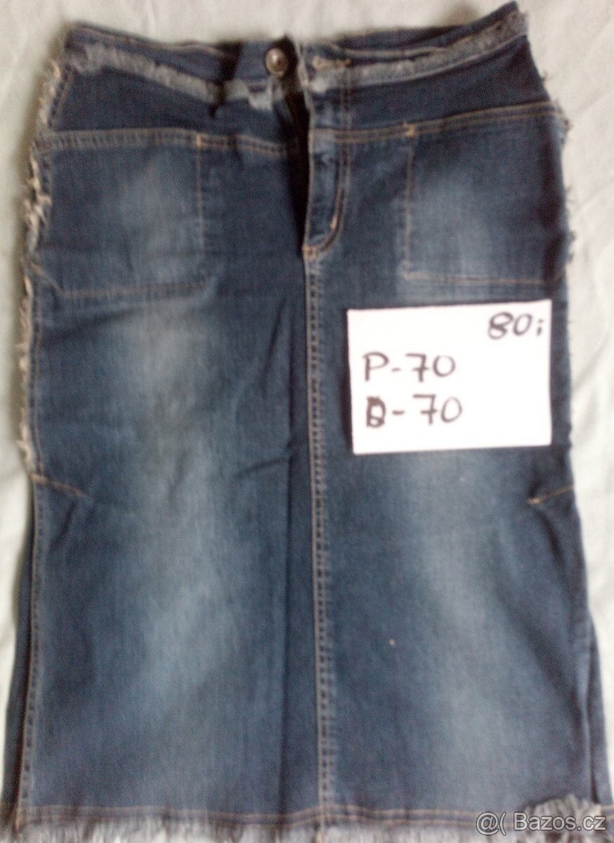 JEANS SUKNĚ - 9