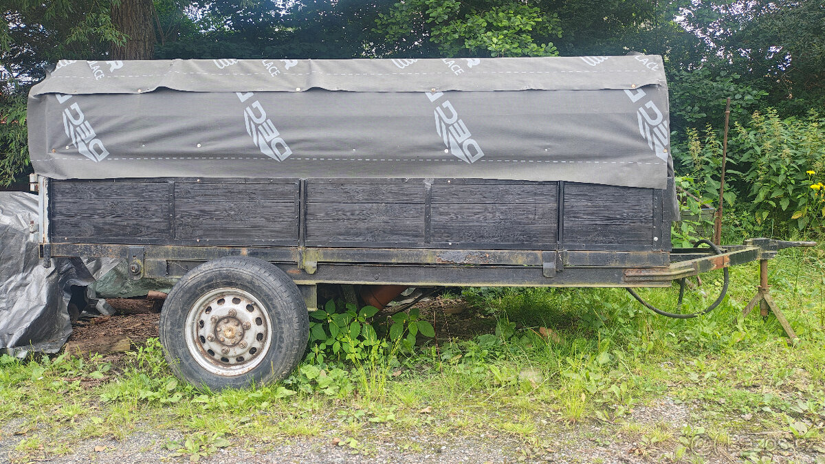 Traktor - domácí výroba z Ford Tranzit - do lesa - 9