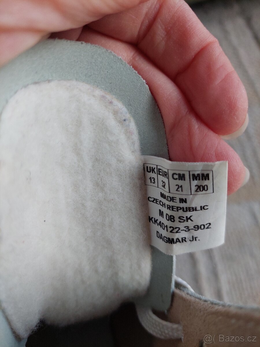 Dívčí lední brusle Botas Dagmar vel. 32 - 9