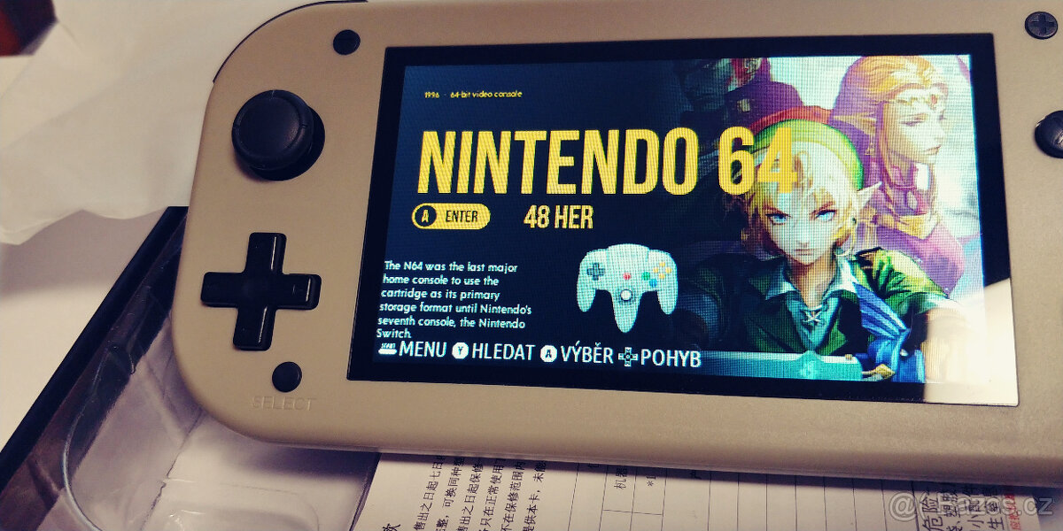 🎮 Retro handheld konzole MI7 – 19 663 her • CZ menu - 9