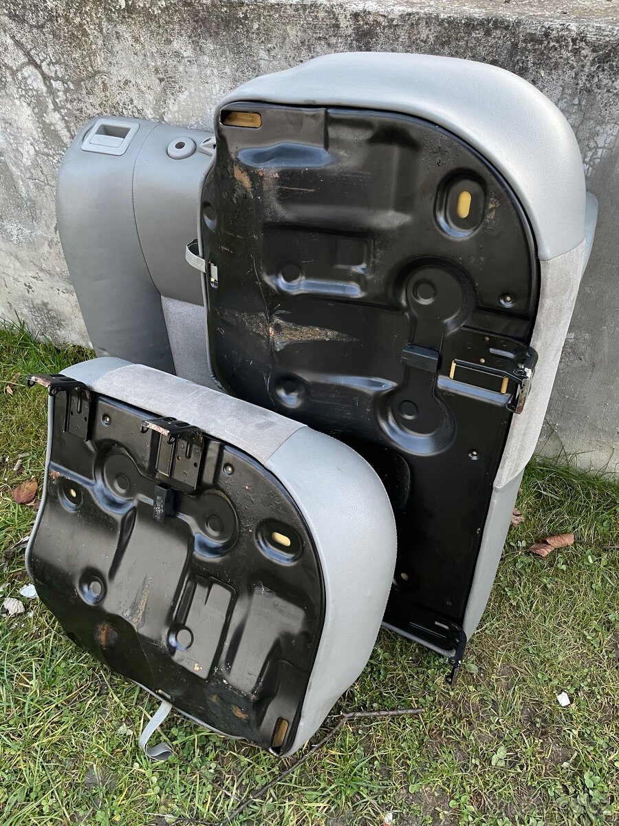 Sedadla VW Golf Variant / Bora - kůže / alcantara + tapce - 9