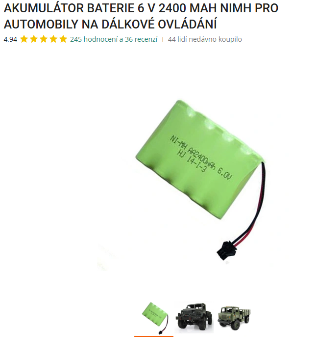 RC model auta INVINZER 1:12 - 9