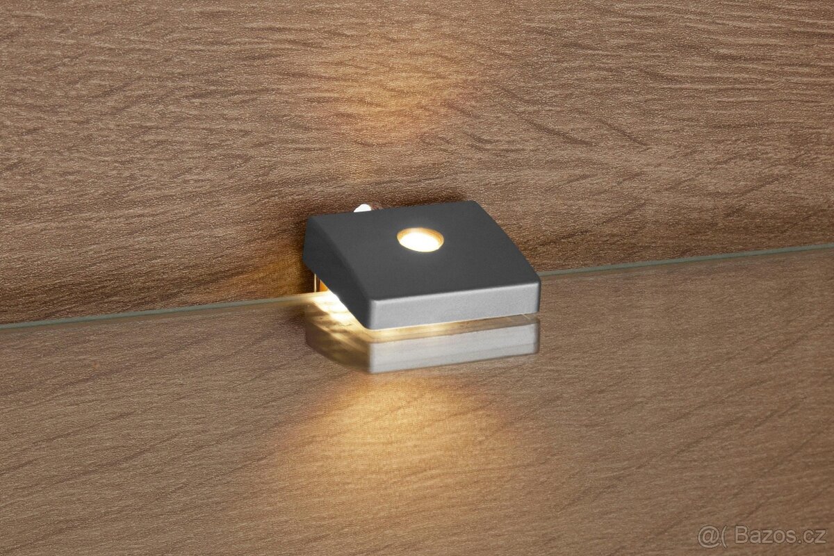 Komoda Parma - Divoký dub masiv / bílá matná MDF - 9