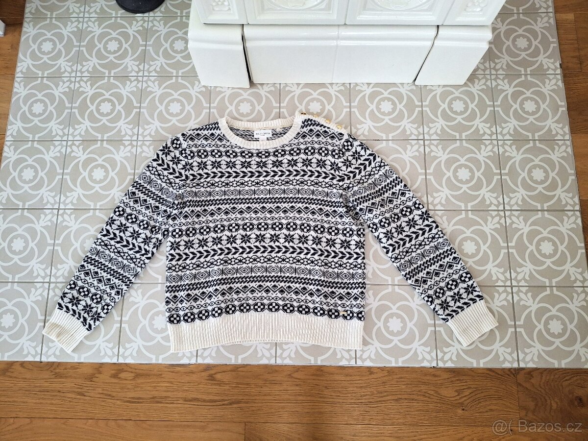 Párkrát oblečený dámský nádherný svetr LINDEX M 38 - 9