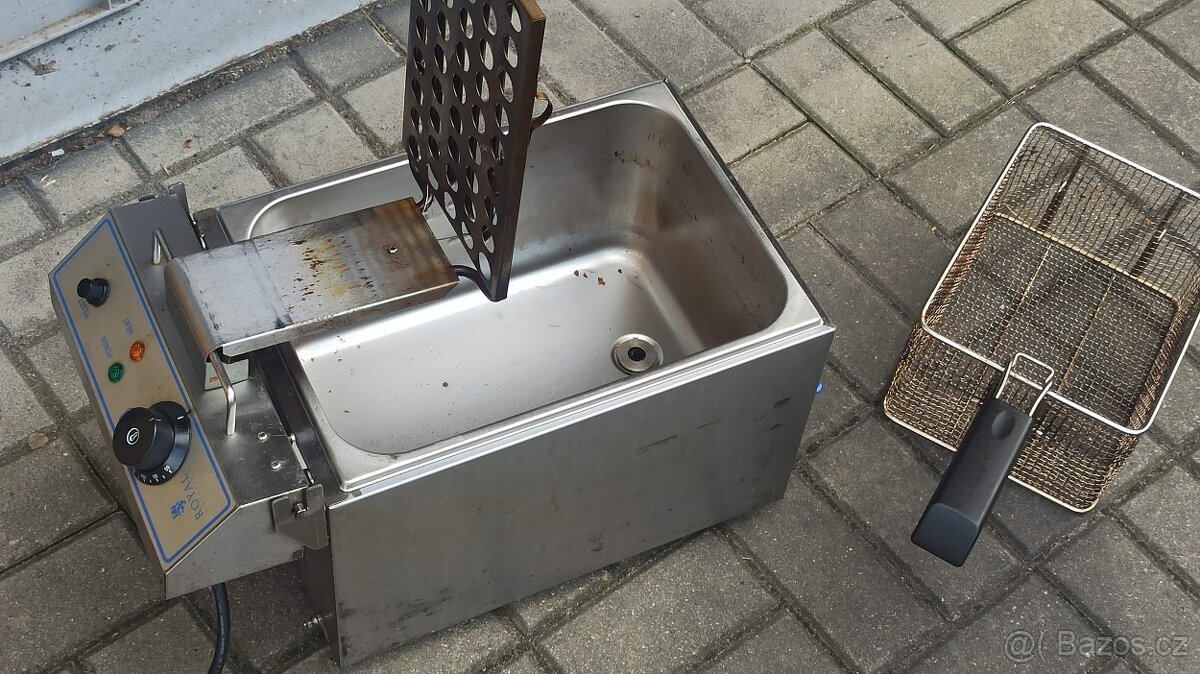 Elektrická Gastro friteza 17 l - 9