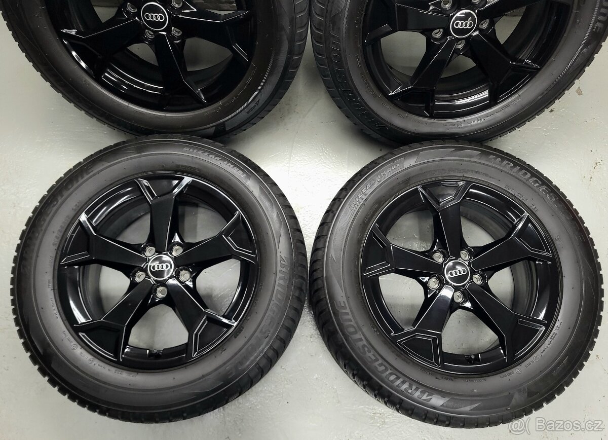 17"Originál Audi Q3 Kodiaq Tiguan 5x112 zimní pneu 6-7mm - 9