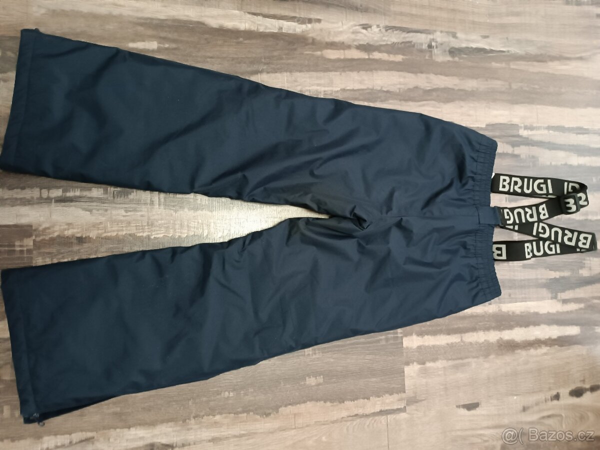 Zimní oteplováky Brugi tmavě modré vel. 134 / 140 - 9