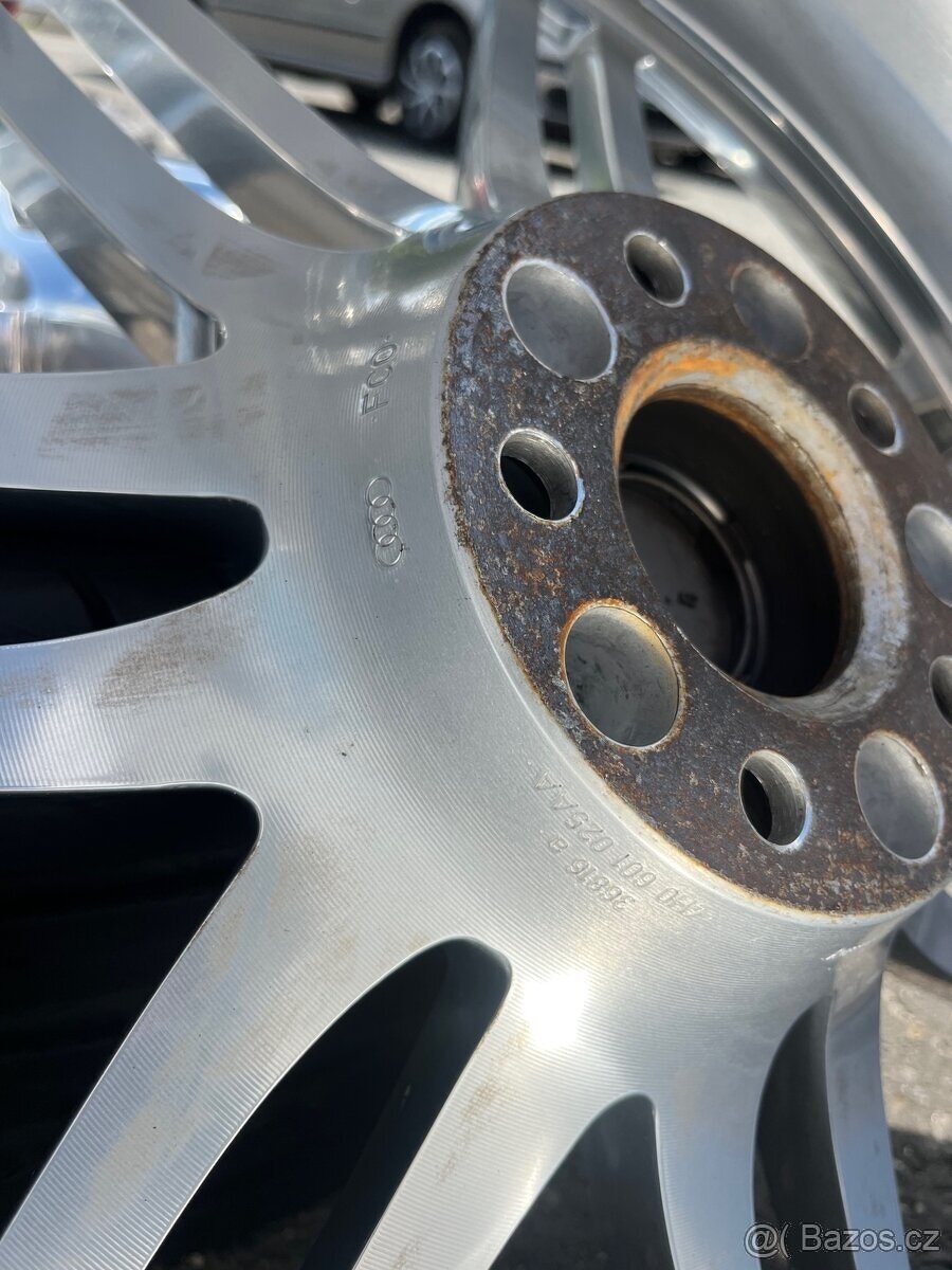 Letní sada - kovaná kola originál Audi 20" na A7, A6 - 9