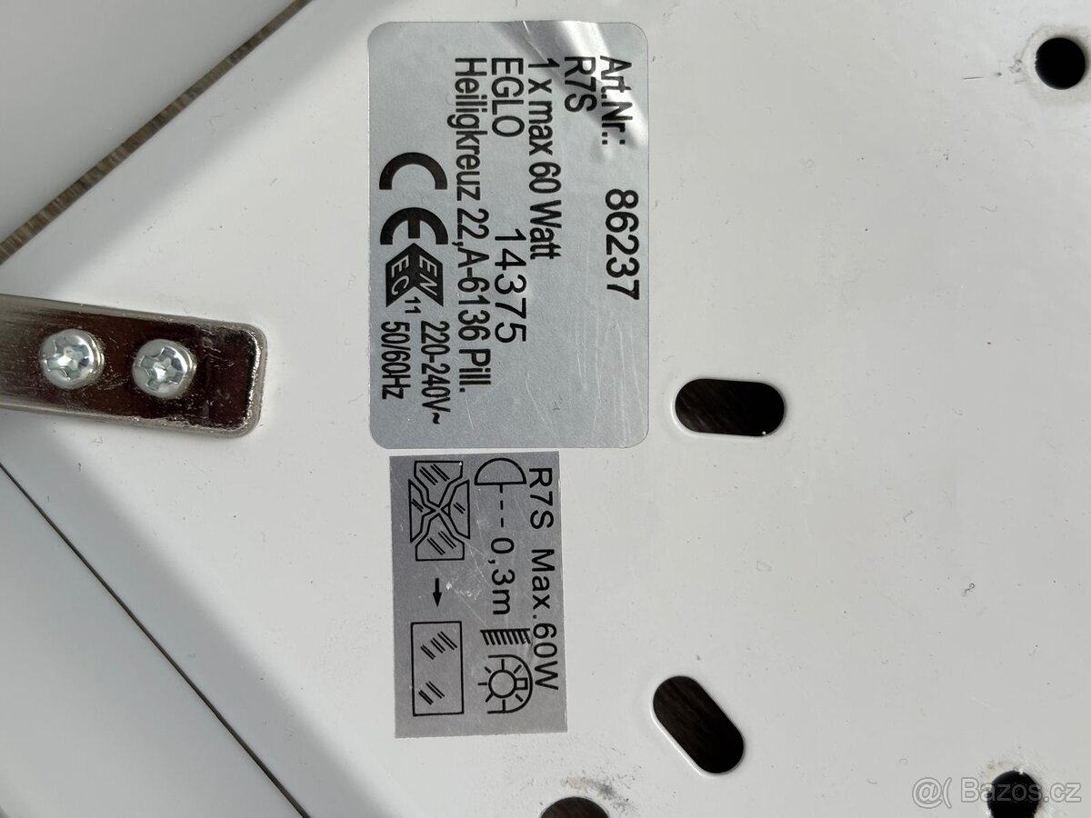 Svítidla EGLO kvalitní kov + sklo více kusů - 9