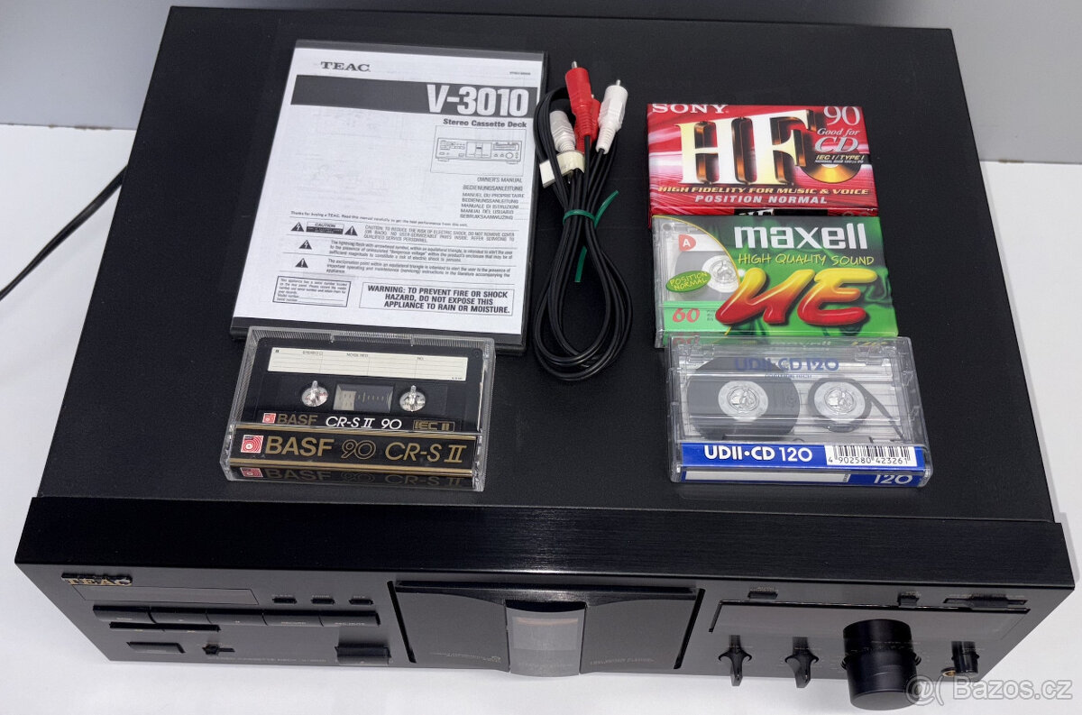 TEAC V-3010 Stereo Cassette Deck/ 3Head/ Dolby B-C - 9