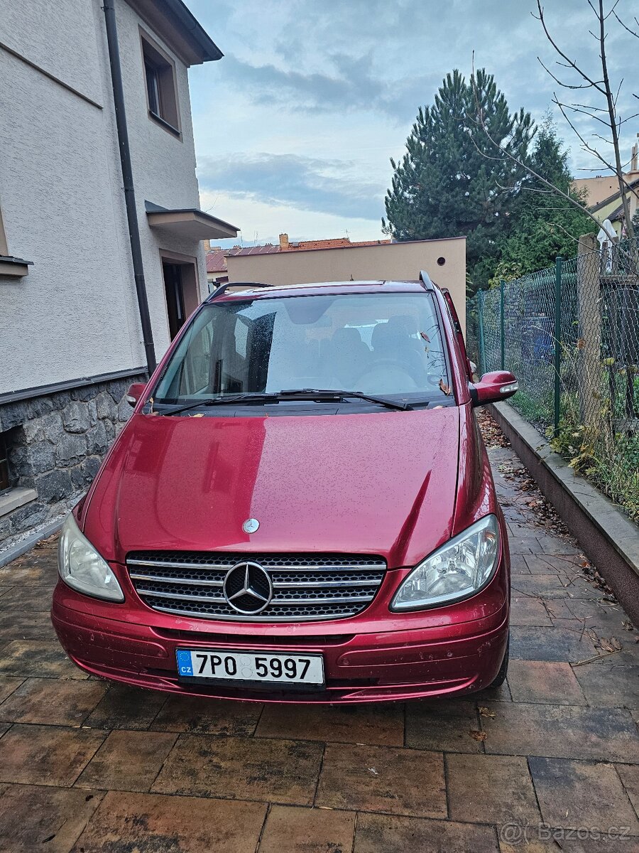 Mercedes Viano CDI 3.0 koupeno v ČR, nebourané garance km - 9