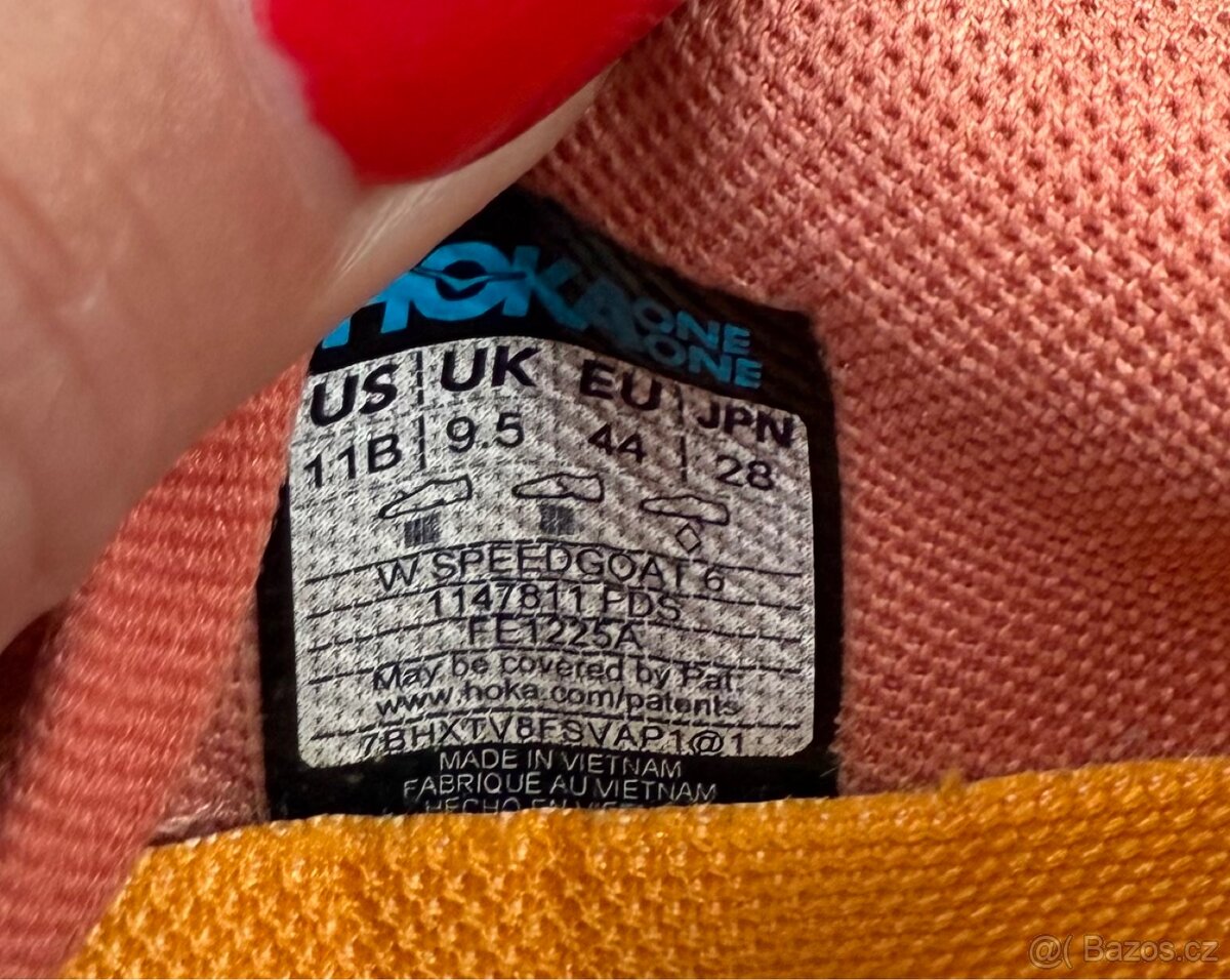 Dámské běžecké boty HOKA Speedgoat 6, vel. 44 (28 cm) - 9