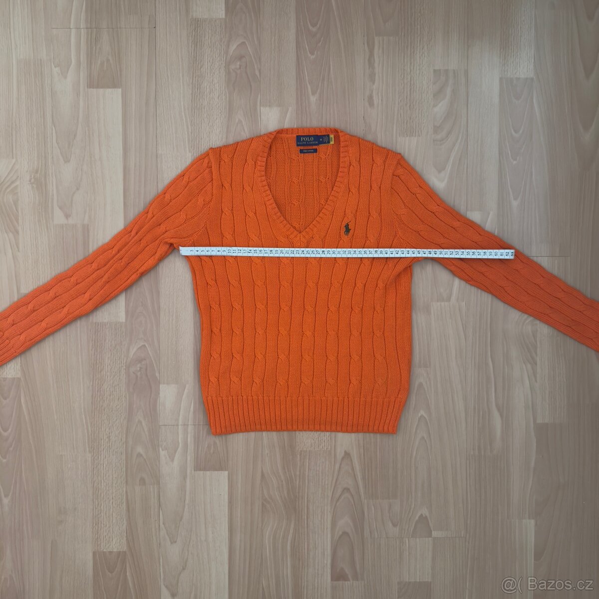 Ralph Lauren Polo oranžový dámský svetr | výborný stav - 9