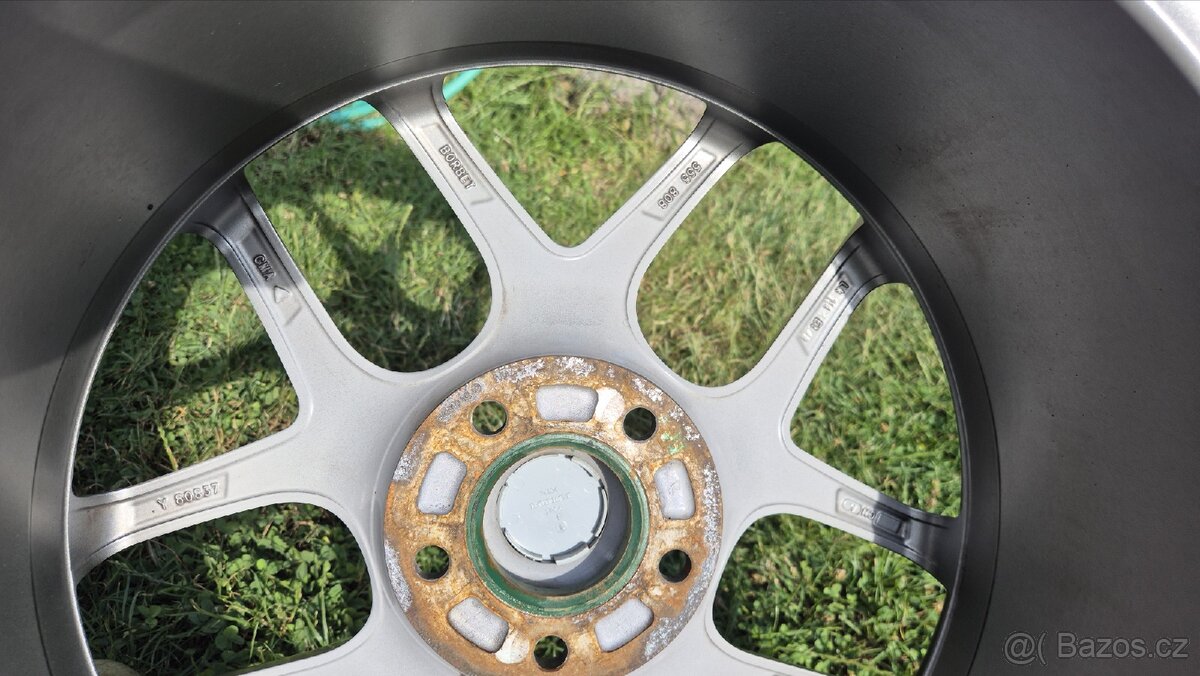 Alu kola Borbet r18 krásná letní sada - 9