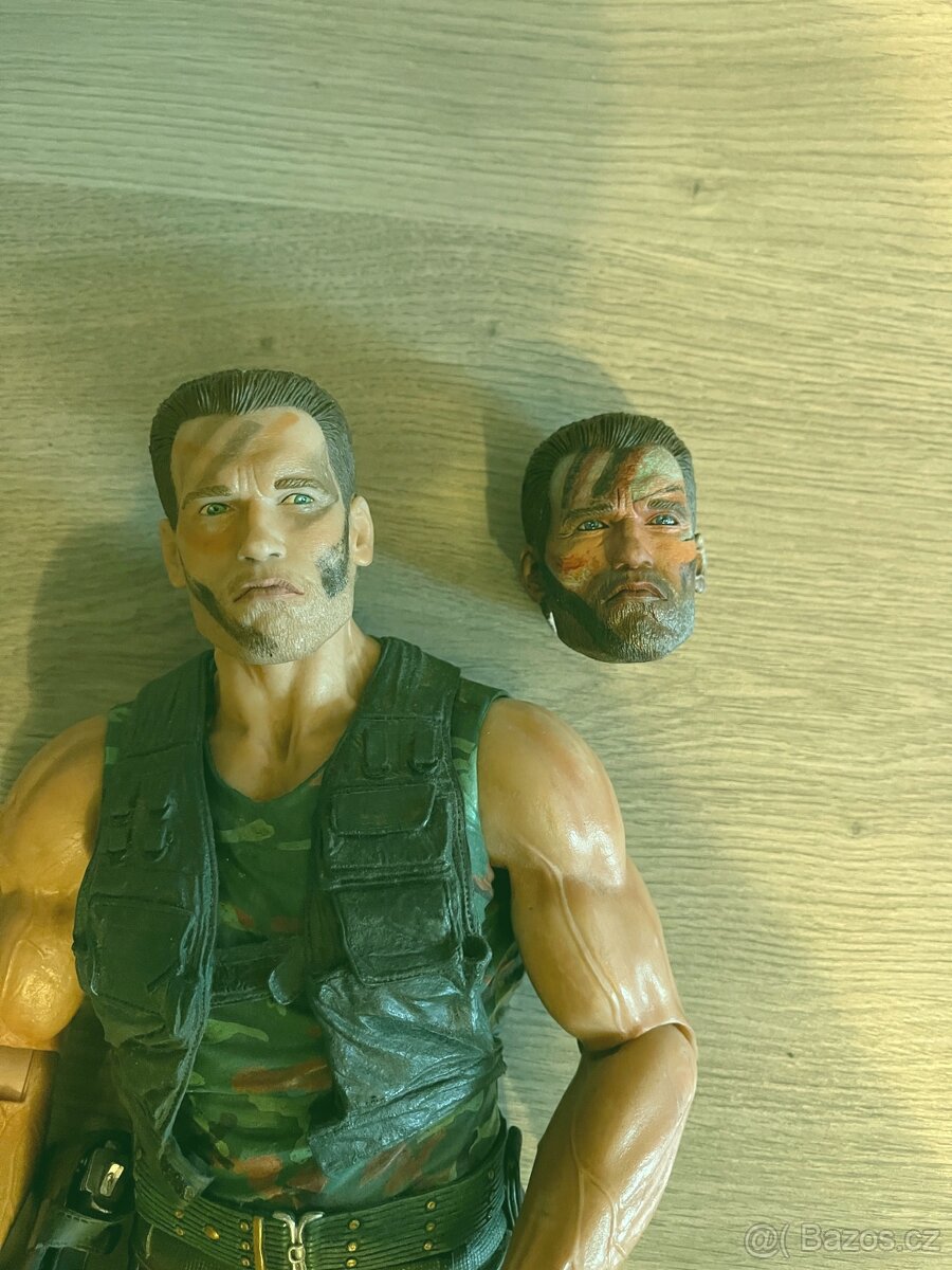 Neca Predator Alan "Dutch" Schaefer 1/4 - 46 cm/ 3 verze - 9