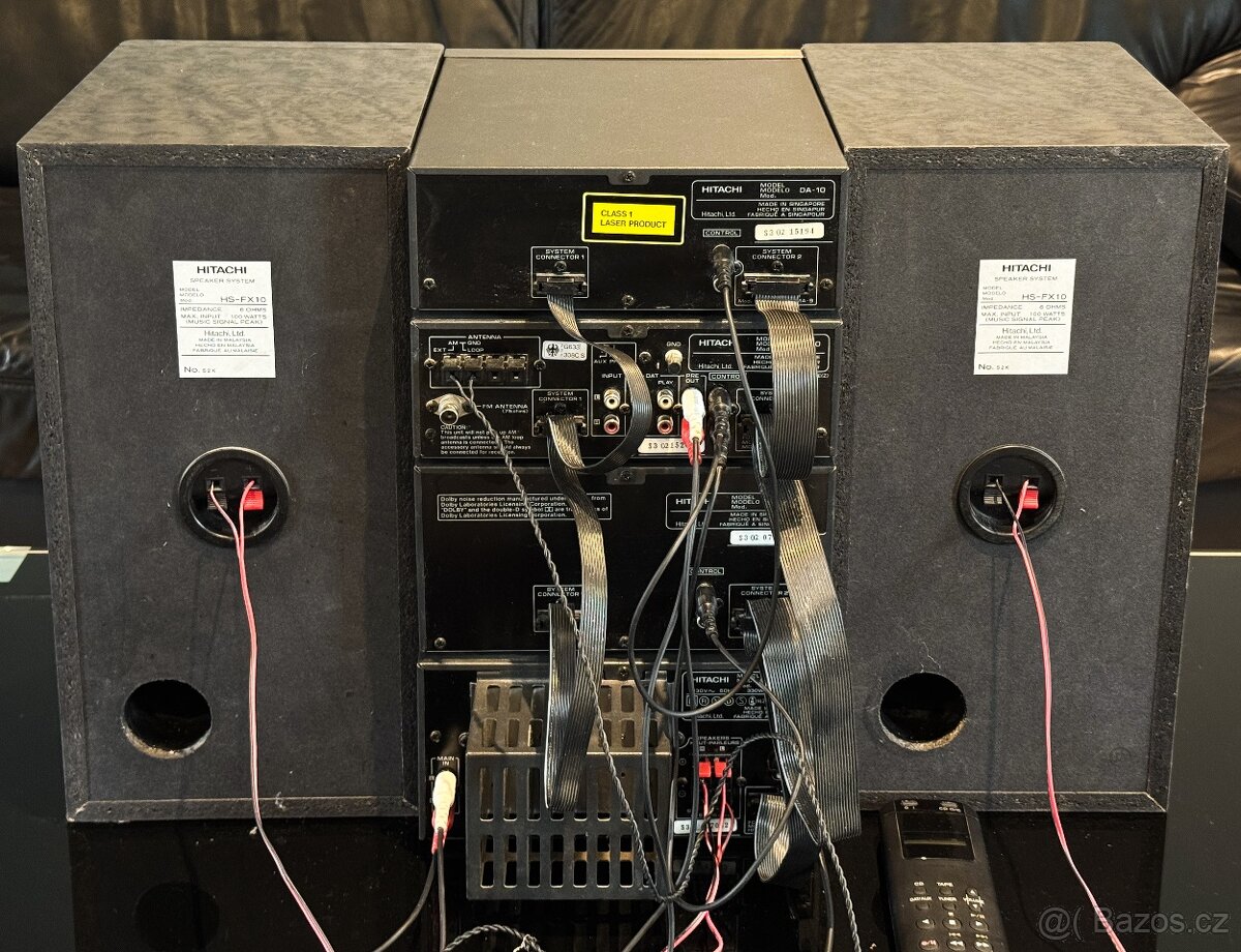 Hitachi HiFi věž s ovladačem - 9