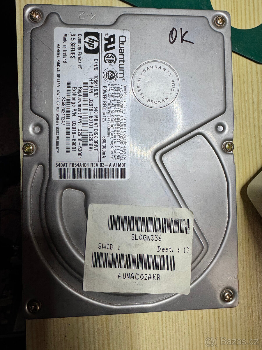 HISTORICKÁ PC SESTAVA - PO SERVISE - 9