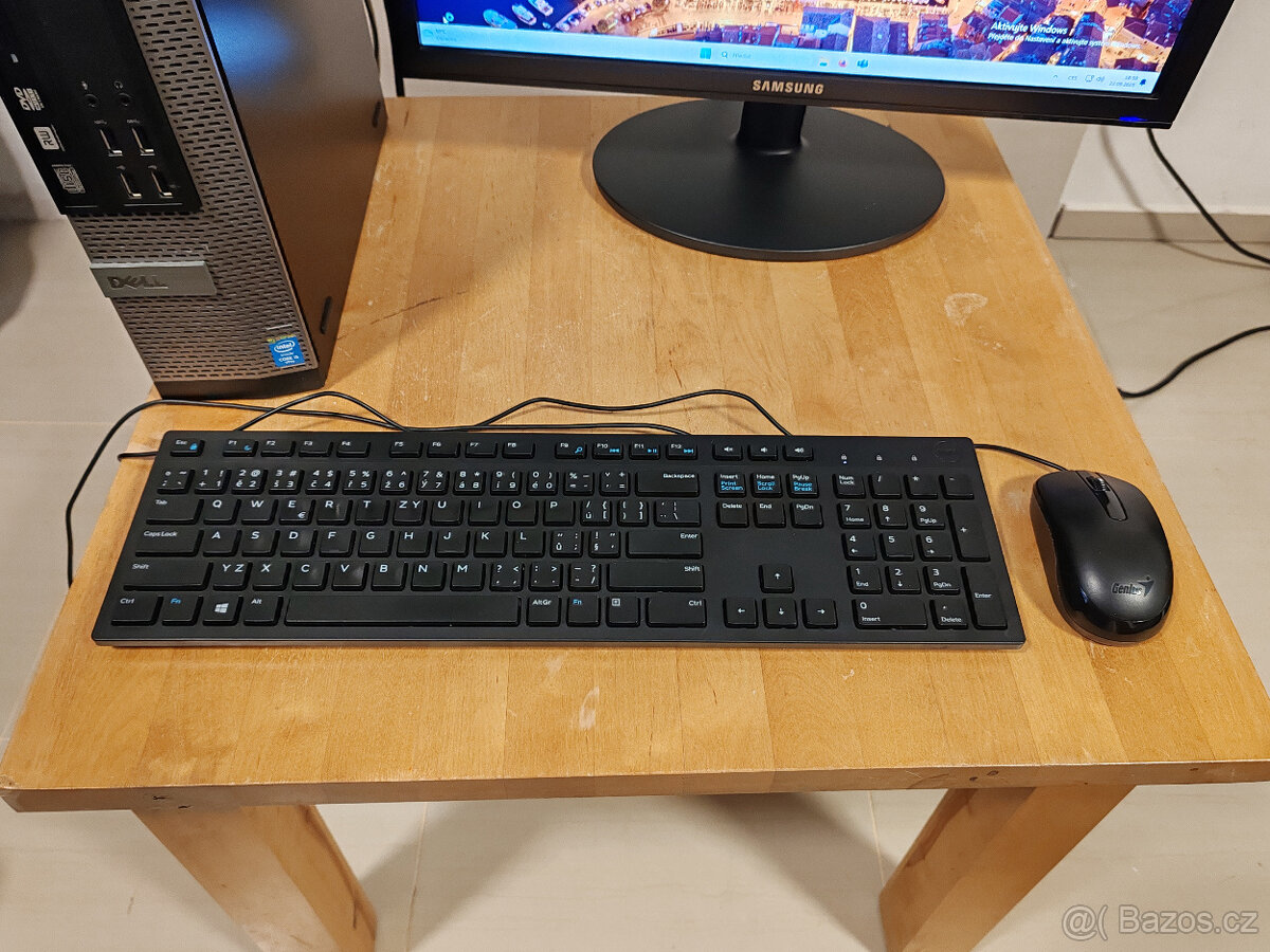 Dell Optiplex 9020/16GB/SSD+500HDD/monitor/klávesnice/myš - 9
