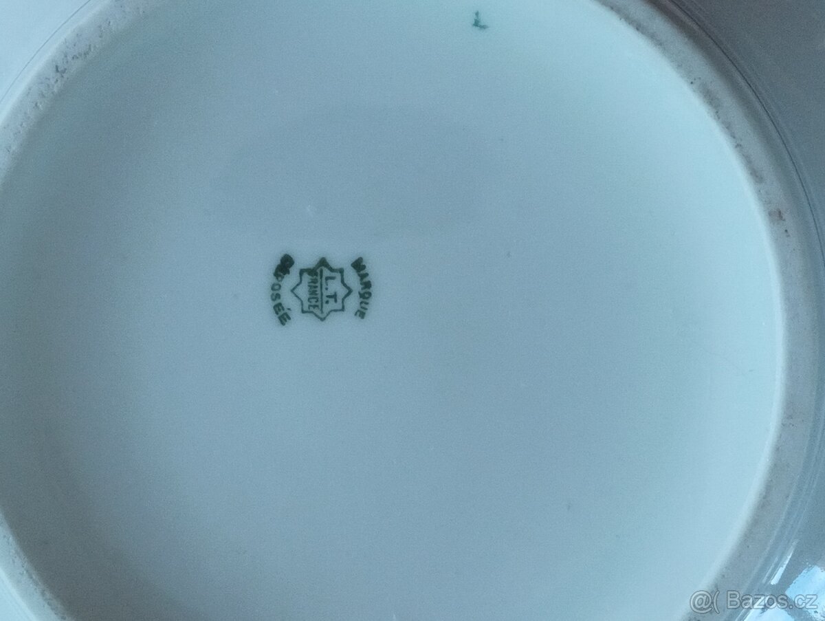 PORCELÁNOVÁ TERINA HÁZENKA LT LIMOGES FRANCIE - 9