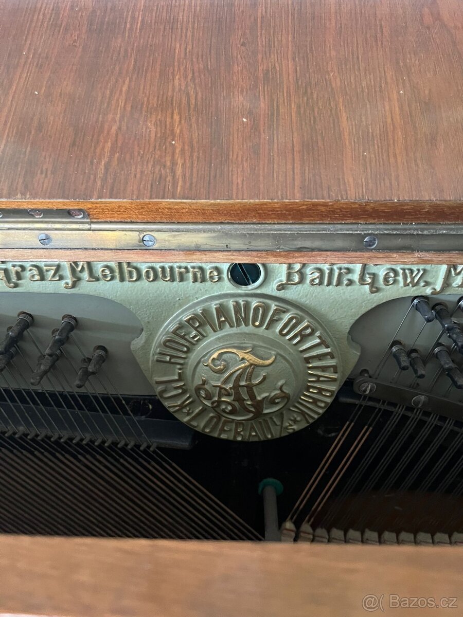 Historické piano August Förster - 9