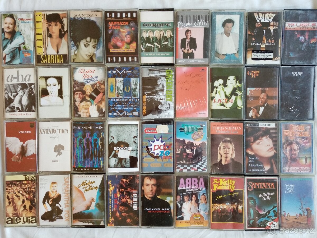 Nova fota 17.1. originál MC kazety od 89 - 9