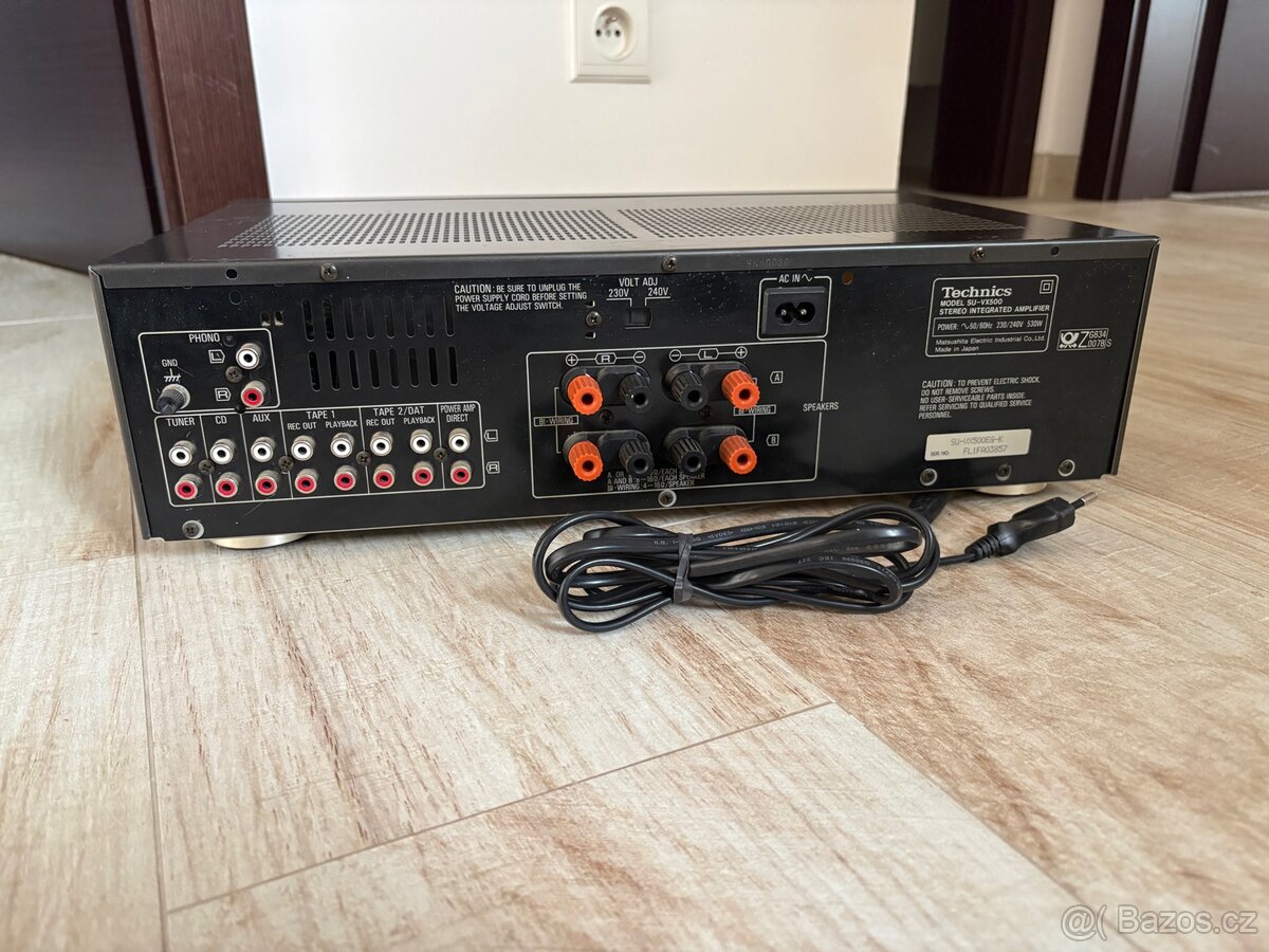 Zesilovač Technics SU-VX500 class AA Stereo Amplifier - 9