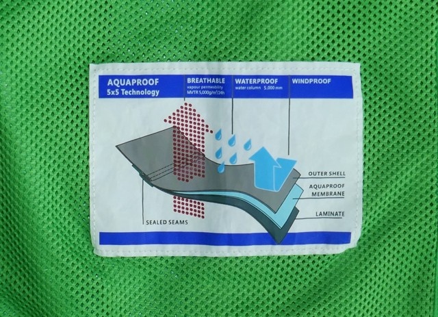 Outdoorová bunda, vel. 152, vodní sl. 5000, zn. Trollkids - 9