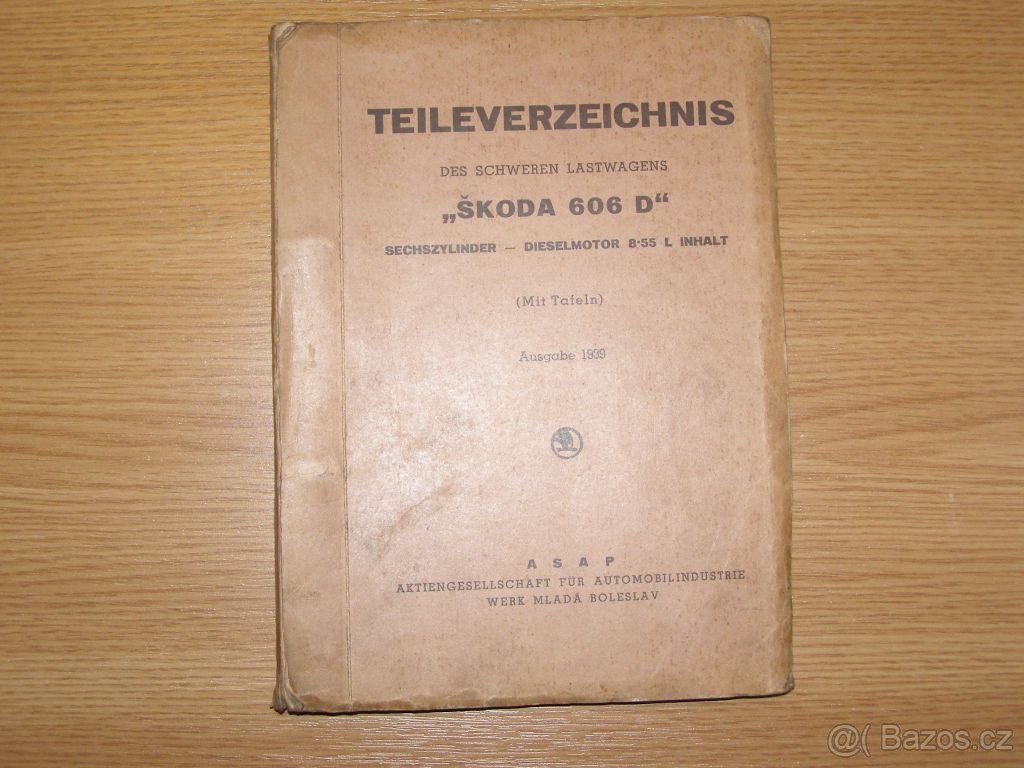 Vyměním literaturu Tatra 27, 81 a 85 a Škoda 606 a 706 - 9