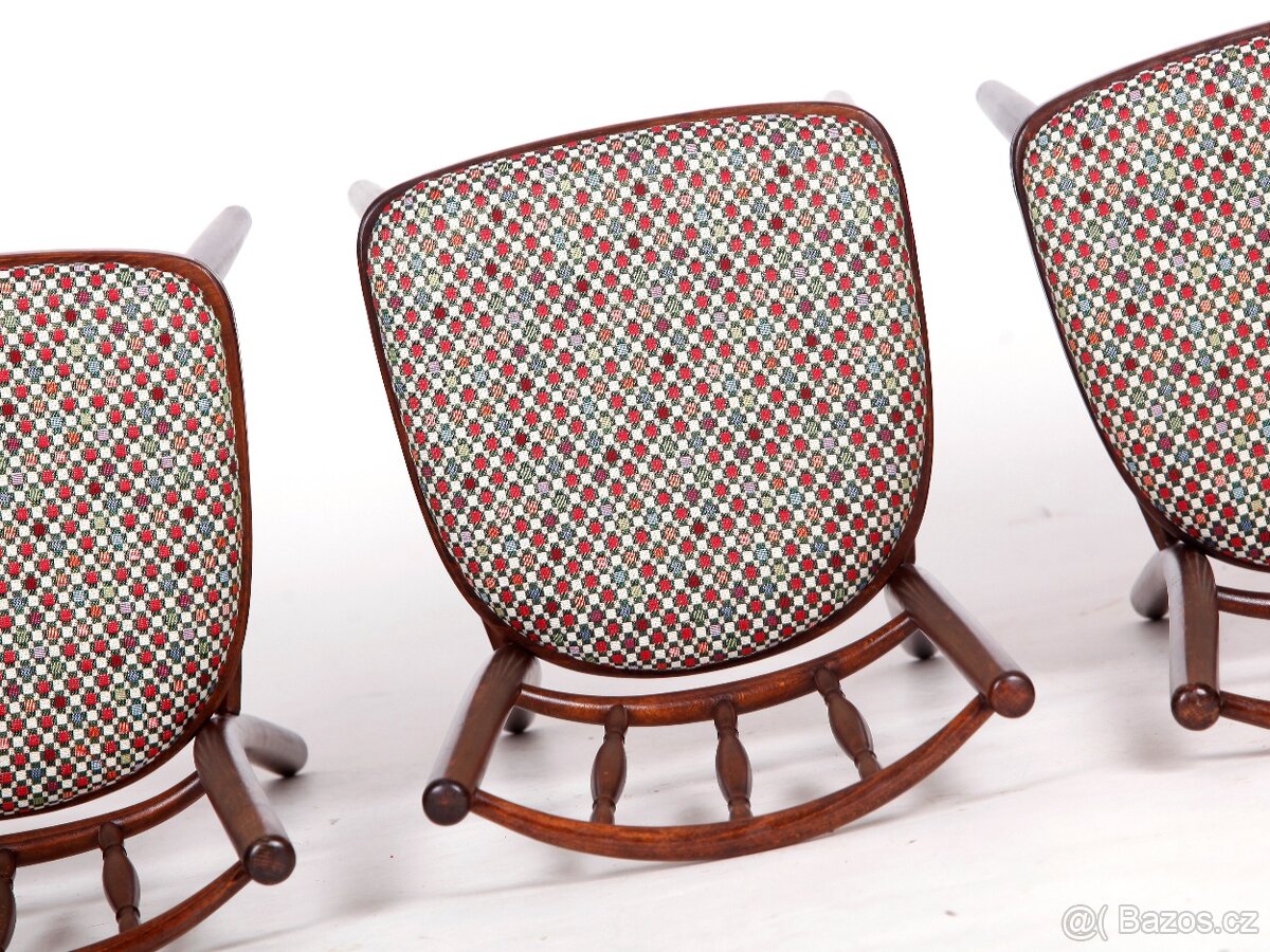 Retro židle TATRA po přečalounění, 6 kusů - 9