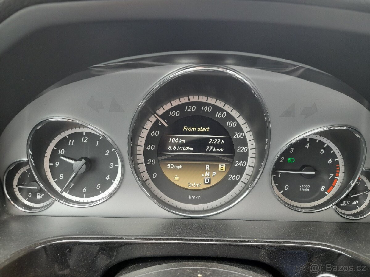 Mercedes E 350cgi V6 benzin W212 sedan radar se 185tiskm - 9