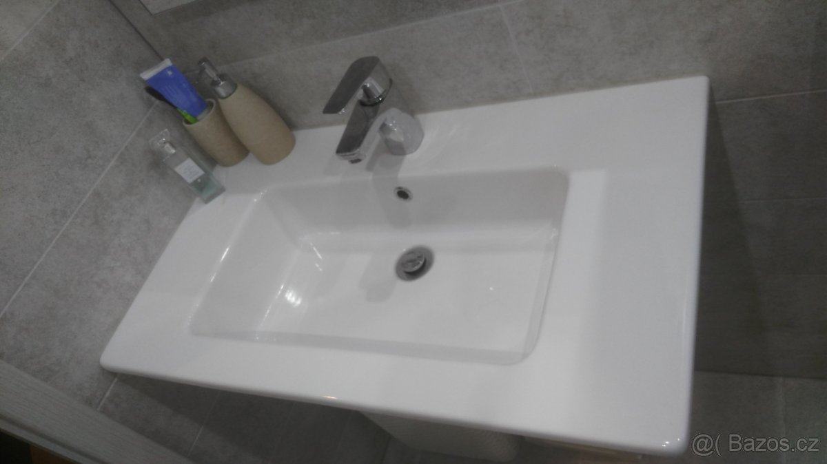 Umyvadlo KERAMICKÉ 100cm, NOVÉ V KRABICI - 9