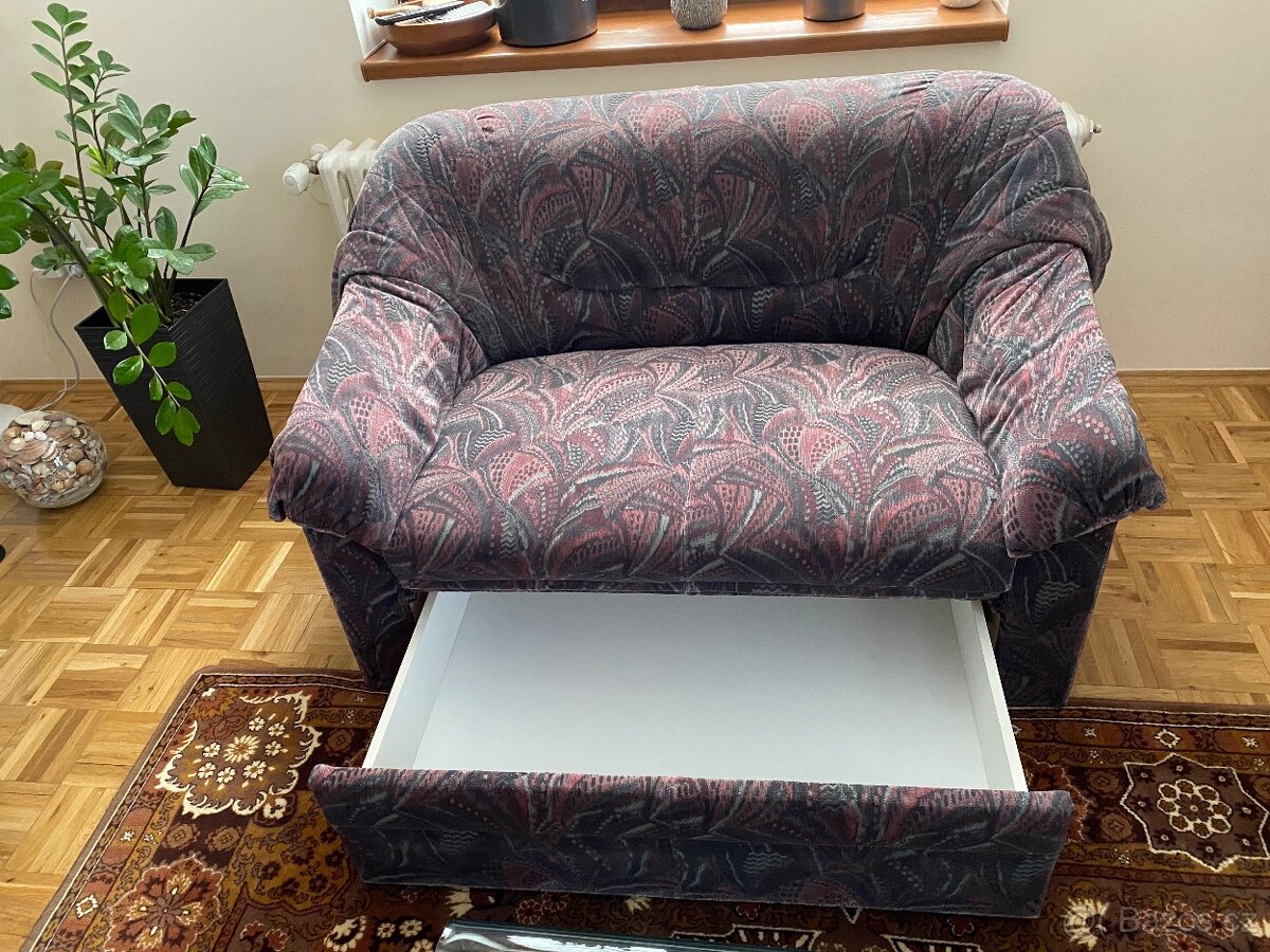 Rozkládací sedací souprava 3+2+1 - 9