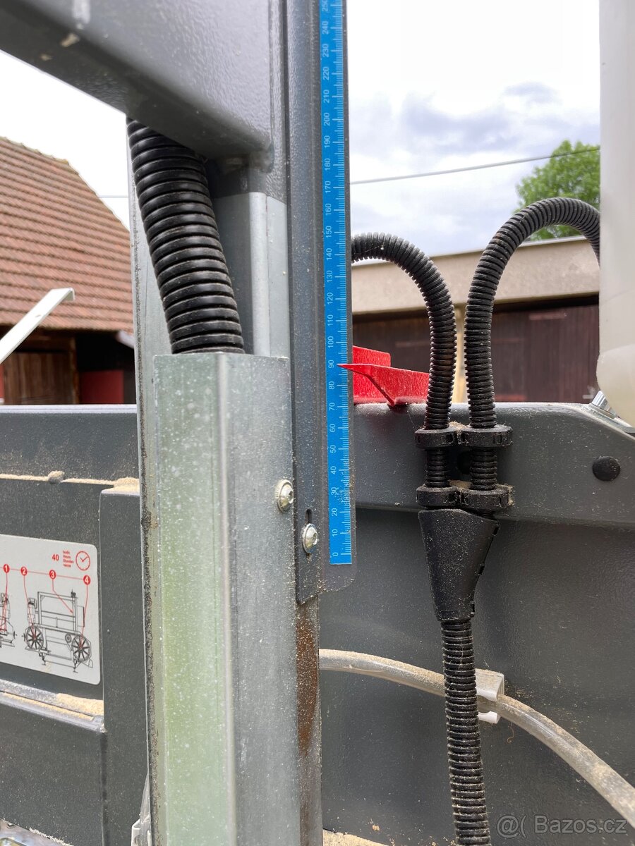 Kmenová pásová pila PILOUS CTR 750 EV - mobilní provedení - 9