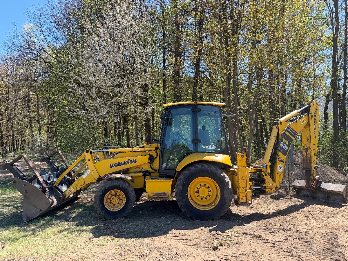 traktorbagr Komatsu WB93R - 9