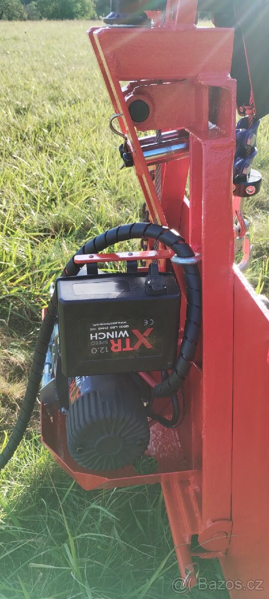 Elektrický naviják-štít za malotraktor - 9