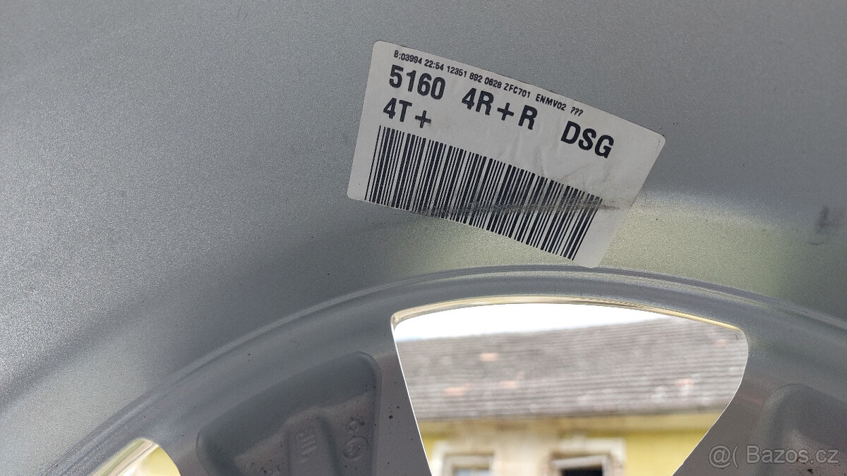 Prodám originál ALU rezervu Peugeot 3008 - 9