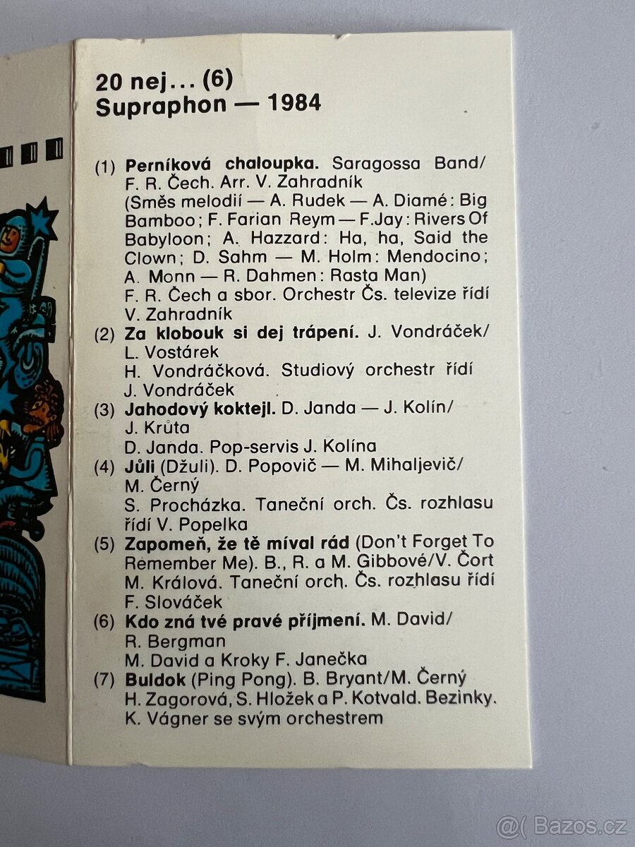 20 nej 6 - Supraphon 1984 - 9