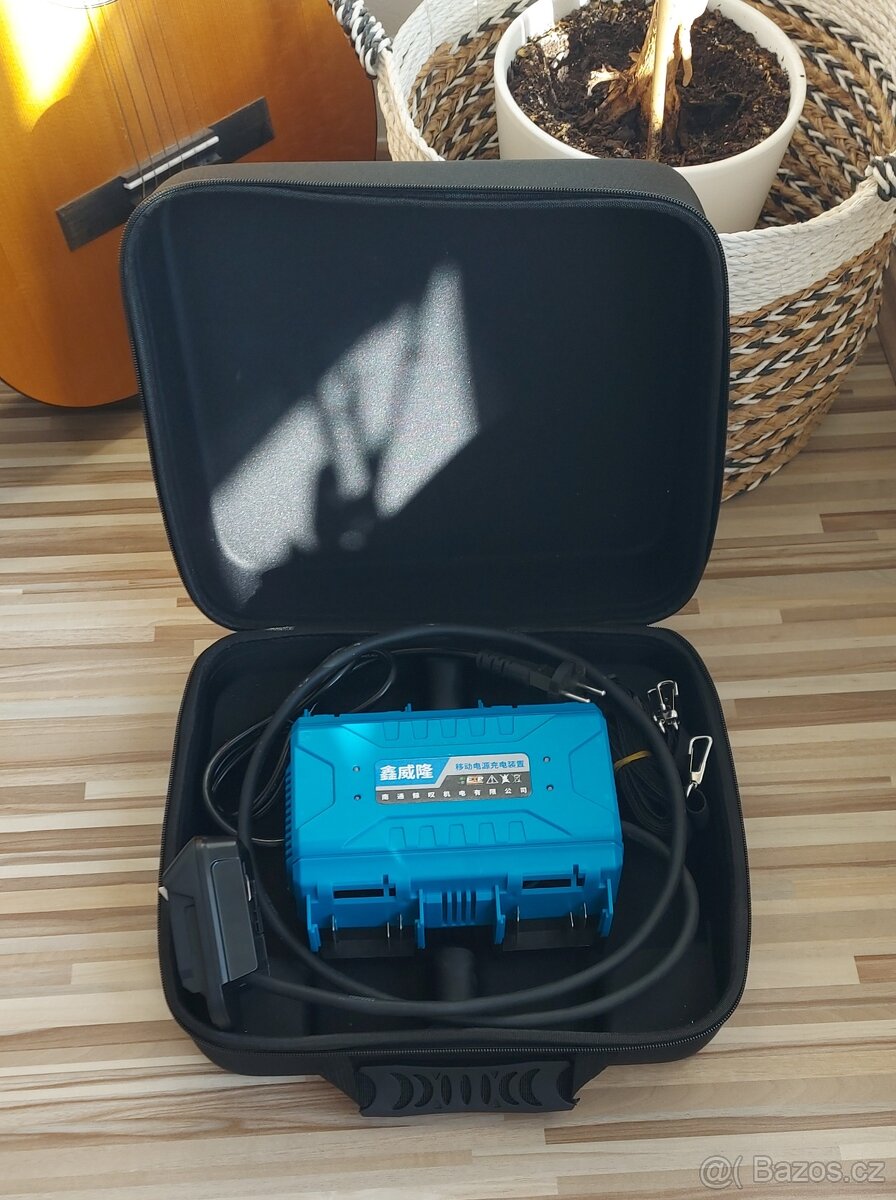 Přenosný Aku napájecí zdroj 4v1,pro Aku Makita 18V+nabíjení. - 9