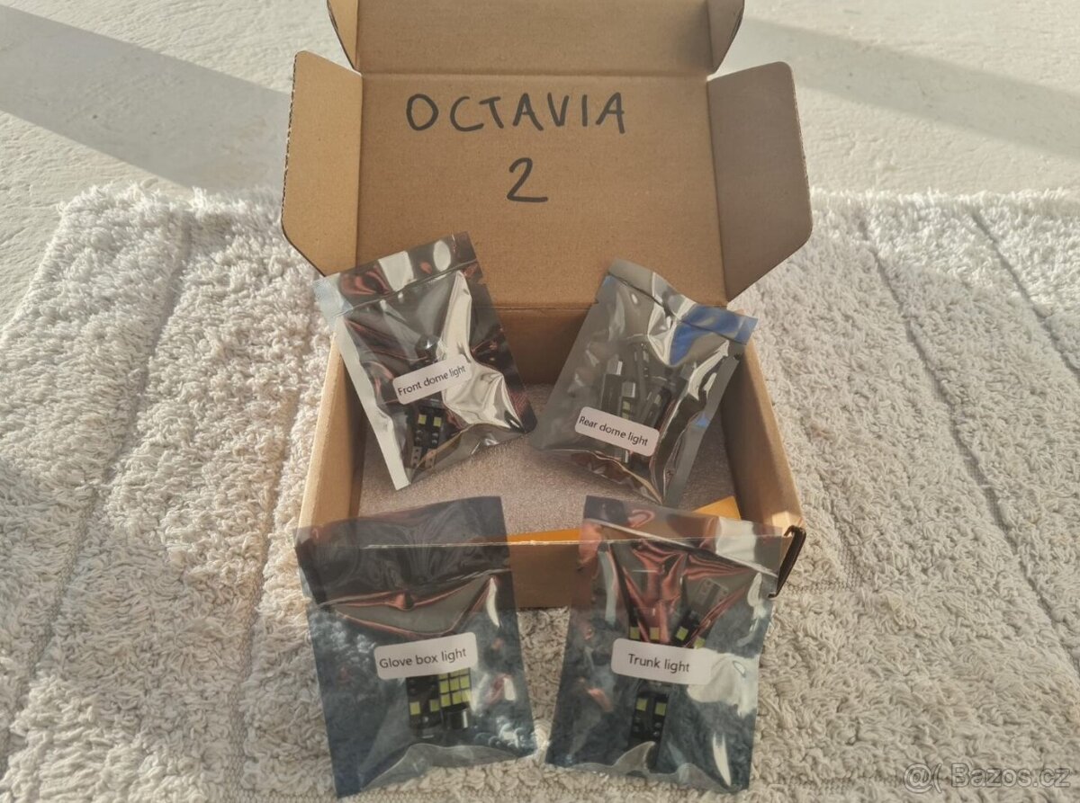 LED osvetlenie interieru pre ŠKODA - 9