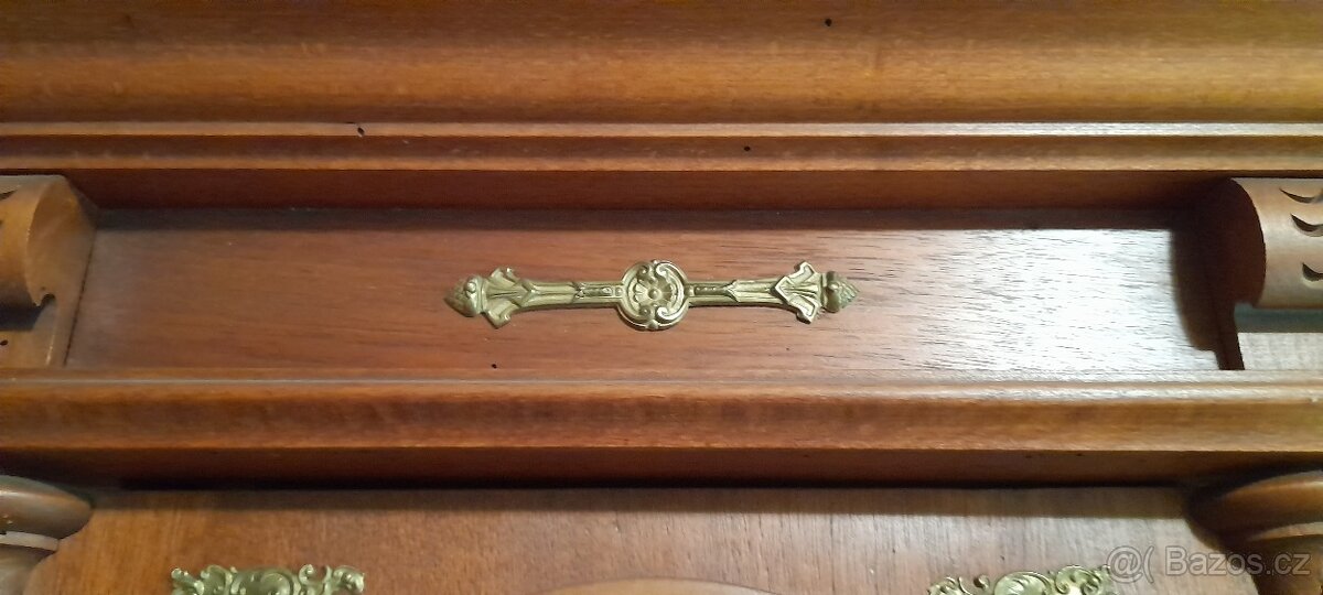 Nástěnné hodiny pendlovky trojzávažové čtvrťové - 9