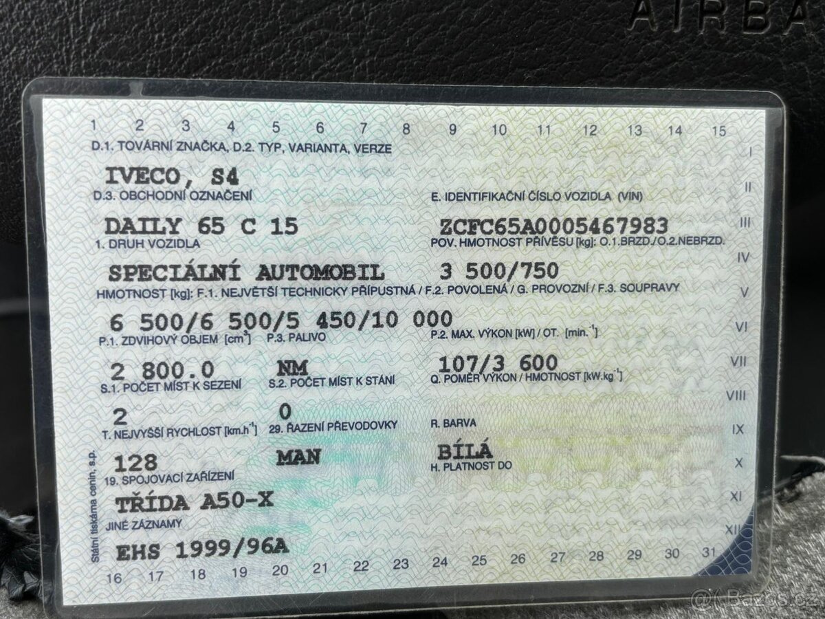 Iveco Daily 65c15 rv 07/2004 - 9
