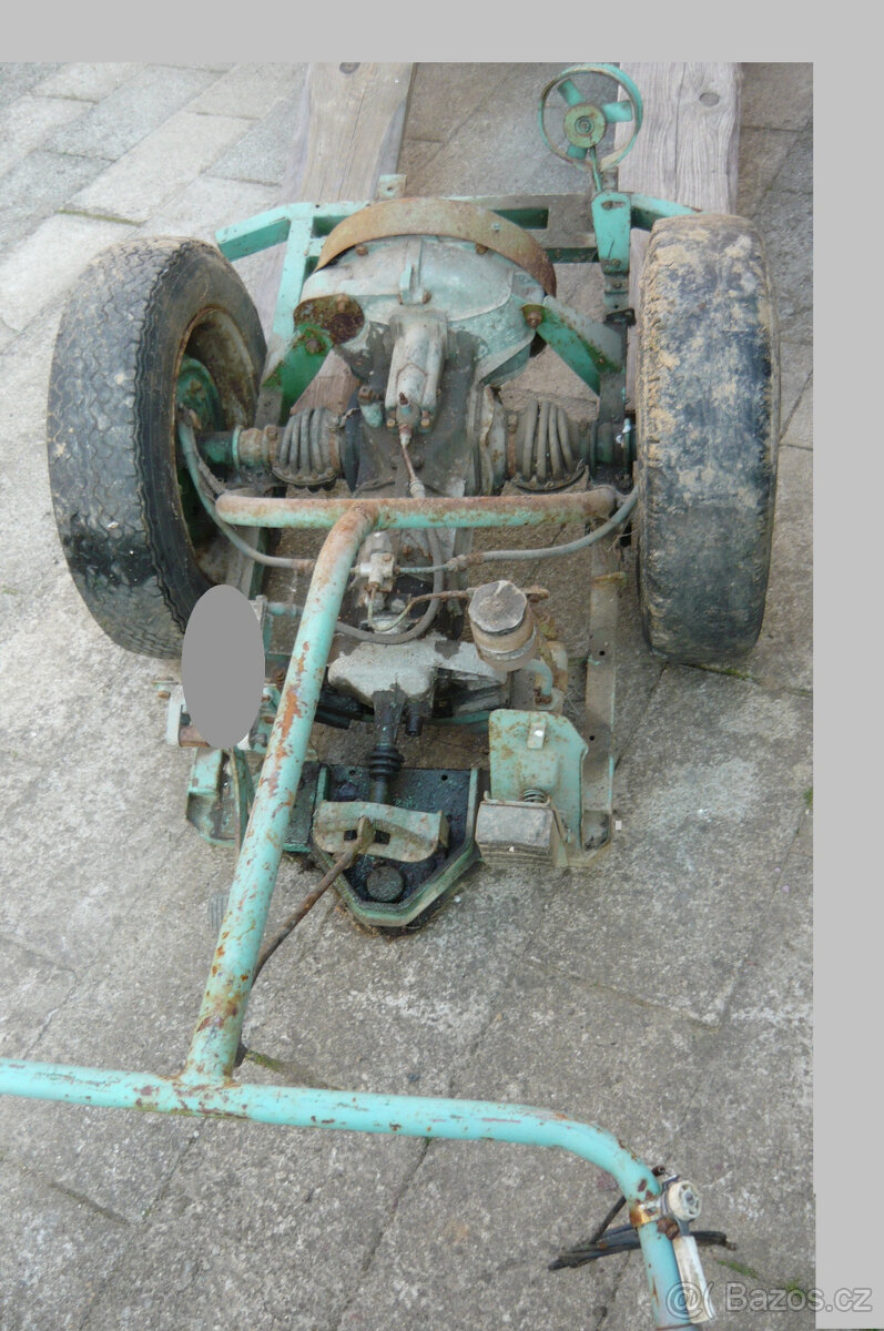 Traktůrek dom výroby fréza a litina, hevery - 9