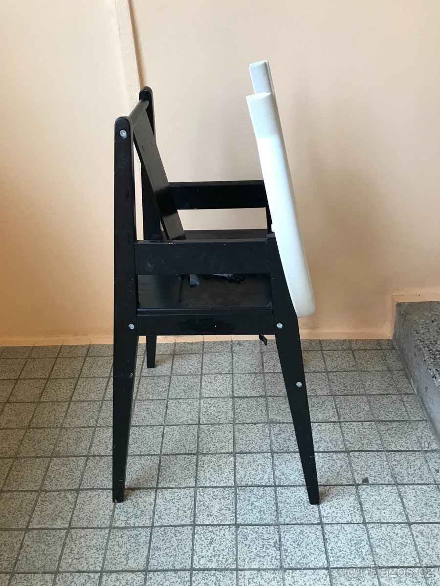 Jídelní židlička IKEA Blames černá - 9