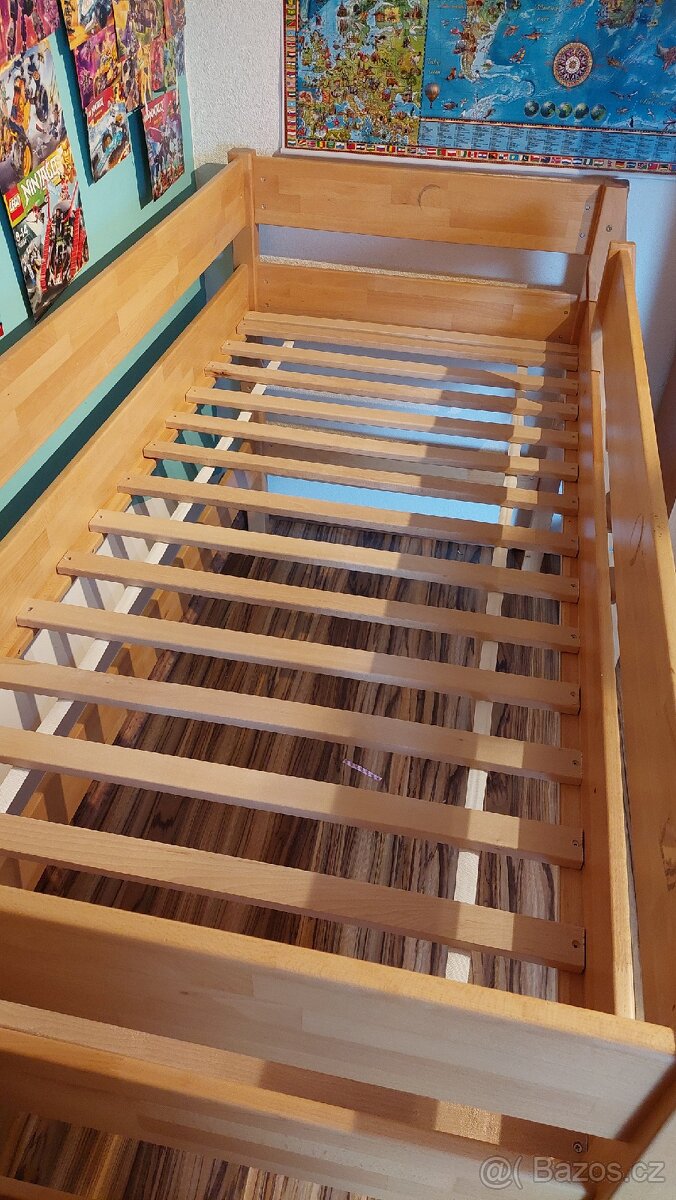 Vyvýšená postel, palanda - 9